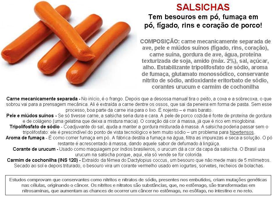 Do que são feitas as salsichas? Leia e se surpreenda… – Alimentação ...